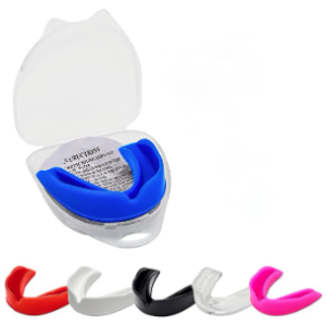 5RIDGE Ultrathin Sports Mouth Guard – Transparent Protective Mouth guard for Football, Basketball, Hockey, MMA, Boxing & Jiu Jitsu | Pro Fit for Adults & Youth | Lightweight & Comfortable Safety Gear
